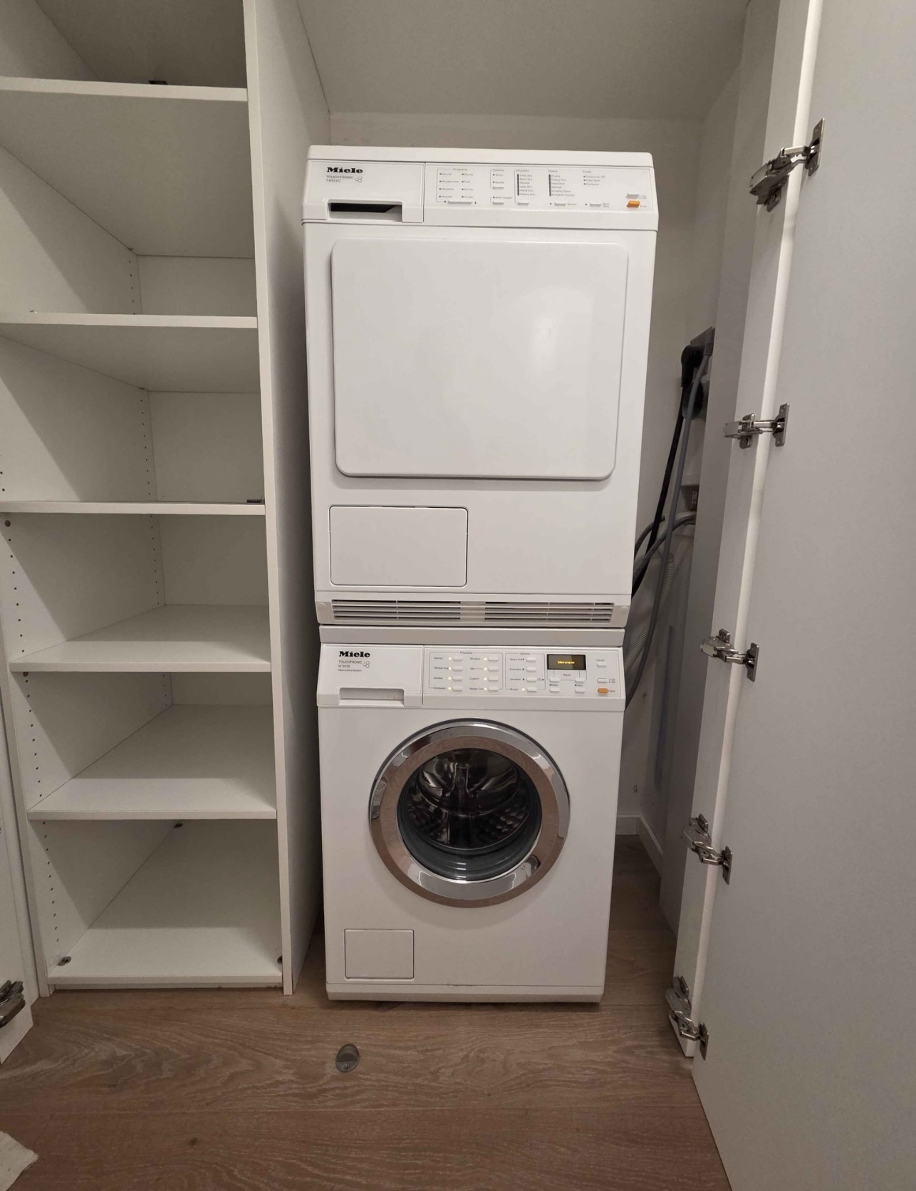Miele Stacked Washer & Dryer — Fort Lauderdale